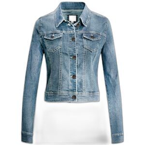 Vintage 90's Y2K Slim Fitted Rocawear Denim Long Sleeve Jacket XS